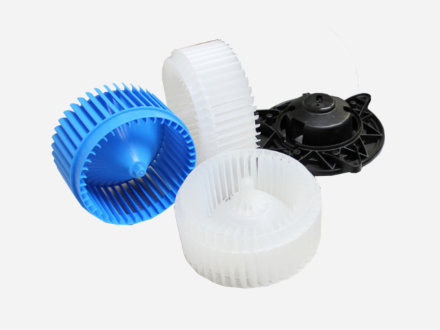 Injection molded plastic parts
